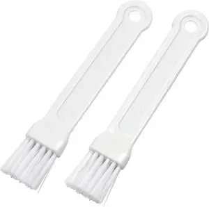 Chef Craft Select Plastic Mini Pastry Brush, 7 inches in length 1 inch width 2 piece set, White Chef Craft Select Plastic Mini Pastry Brush, 7 inches in length 1 inch width 2 piece set, White