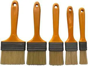 5 Pieces Pastry Brushes for Baking Basting Brush, Culinary Oil Brush for Barbecue Butter Grill BBQ Sauce Baster Marinade Kitchen Food Cooking Brushes 5 Pieces Pastry Brushes for Baking Basting Brush, Culinary Oil Brush for Barbecue Butter Grill BBQ Sauce Baster Marinade Kitchen Food Cooking Brushes