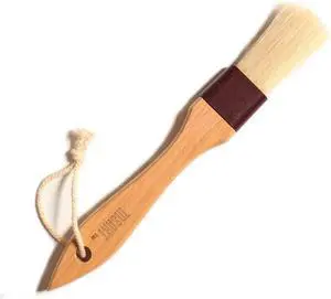 MSART Pastry Brush - Natural Boar Bristle Wooden Food Basting Brush, 1 Inch MSART Pastry Brush - Natural Boar Bristle Wooden Food Basting Brush, 1 Inch