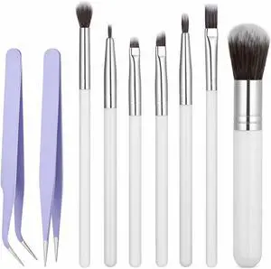 9 PCS Cake Candy Decorating Brushes Tools, Baking Brush Set Food Paint Brushes Pastry Brush Fondant Tools and Stainless Steel Straight & Curved Tip Tweezers for Baking Fondant DIY Cake Sugar 9 PCS Cake Candy Decorating Brushes Tools, Baking Brush Set Food Paint Brushes Pastry Brush Fondant Tools and Stainless Steel Straight & Curved Tip Tweezers for Baking Fondant DIY Cake Sugar