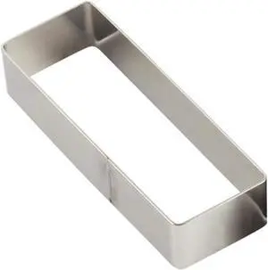 Rectangular Cake Molds,Stainless Steel Cake Mousse Ring Rectangle Cookie Cutter Mousse Cake Cutter Ring Mold for Home Kitchen Rectangular Cake Molds,Stainless Steel Cake Mousse Ring Rectangle Cookie Cutter Mousse Cake Cutter Ring Mold for Home Kitchen