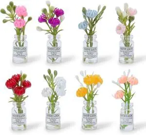 Cute Mini Vase Fridge Magnets,8PCS Funny Luminous Plant Flower Magnets for Fridge,Tiny 3D Plant Pot with Flowers Refrigerator Magnets Decor for Kitchen, Office, Locker, Gifts for Mom Women Men(Small) Cute Mini Vase Fridge Magnets,8PCS Funny Luminous Plant Flower Magnets for Fridge,Tiny 3D Plant Pot with Flowers Refrigerator Magnets Decor for Kitchen, Office, Locker, Gifts for Mom Women Men(Small)