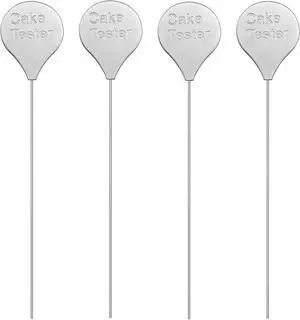 Omesata Cake Tester for Baking, 4 Packs Cakes Testing Stick Doneness Omesata Cake Tester for Baking, 4 Packs Cakes Testing Stick Doneness