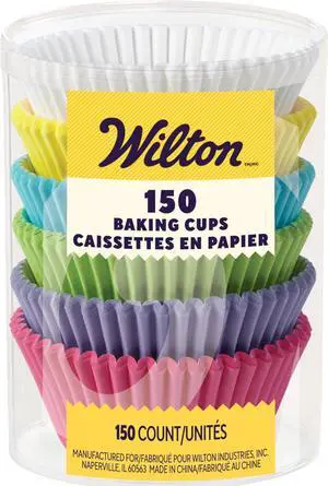 Wilton Multicolor Standard Cupcake Baking Cups, 75-Count Wilton Multicolor Standard Cupcake Baking Cups, 75-Count