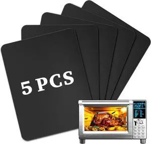 Air Fryer Liners Reusable Teflon Mats Compatible with Nuwave Bravo xl Air Fryer Toaster Smart Oven, Baking Sheet Liners AirFryer Accessories for Nuwave 12-in-1 30qt Oven, 5 Pcs, 9x13 inches Air Fryer Liners Reusable Teflon Mats Compatible with Nuwave Bravo xl Air Fryer Toaster Smart Oven, Baking Sheet Liners AirFryer Accessories for Nuwave 12-in-1 30qt Oven, 5 Pcs, 9x13 inches