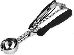DS. DISTINCTIVE STYLE Mini Cookie Scoop #100-2 Teaspoon Scoop - Mini Ice Cream Scoop, Made of Food Grade 304 Stainless Steel with Comfortable Rubber Grip Handles DS. DISTINCTIVE STYLE Mini Cookie Scoop #100-2 Teaspoon Scoop - Mini Ice Cream Scoop, Made of Food Grade 304 Stainless Steel with Comfortable Rubber Grip Handles