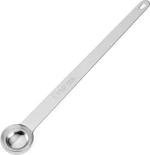 1PCS 1TSP(5ml) Extra Long Handle Measuring Spoon, 18/8 Stainless Steel 1PCS 1TSP(5ml) Extra Long Handle Measuring Spoon, 18/8 Stainless Steel