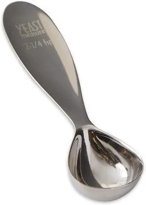 RSVP International Endurance Kitchen Collection Measuring Tools, Dishwasher Safe, Yeast, 2.25-Teaspoons, Stainless Steel RSVP International Endurance Kitchen Collection Measuring Tools, Dishwasher Safe, Yeast, 2.25-Teaspoons, Stainless Steel