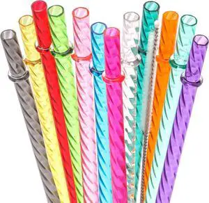 Dakoufish 12 Inch Reusable Swirl Straws for Stanley 30/40 oz Tumblers,12Pcs Dakoufish 12 Inch Reusable Swirl Straws for Stanley 30/40 oz Tumblers,12Pcs