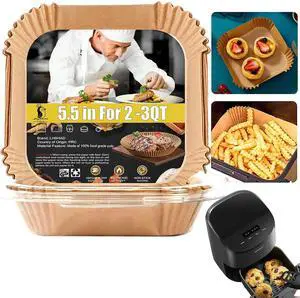 Small Air Fryer Liners, 2 2.1 2.6 3qt Mini Air Fryer Liners Small Air Fryer Liners, 2 2.1 2.6 3qt Mini Air Fryer Liners