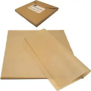 Bake Choice 12" x 12" Parchment Paper Square Kraft Deli Wrap Sheets 100 PCS Bake Choice 12" x 12" Parchment Paper Square Kraft Deli Wrap Sheets 100 PCS
