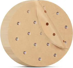 Beasea Air Fryer Round Liners 6 Inch, 200pcs Parchment Paper Unbleached Filter Paper Perforated Parchment Paper Bamboo Steamer Papers for Air Fryer and Steaming Basket Beasea Air Fryer Round Liners 6 Inch, 200pcs Parchment Paper Unbleached Filter Paper Perforated Parchment Paper Bamboo Steamer Papers for Air Fryer and Steaming Basket