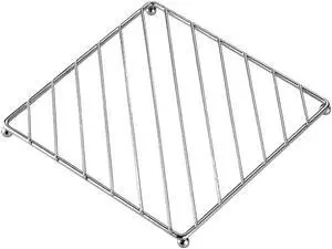 Stainless Steel Pot Trivet for Kitchen Countertop Heat Resistant Cooling Rack, Non-Slip Metal Hot Pads for Pots and Pans, Anti-Scald Square Cooling Mat, Durable & Easy to Clean Stainless Steel Pot Trivet for Kitchen Countertop Heat Resistant Cooling Rack, Non-Slip Metal Hot Pads for Pots and Pans, Anti-Scald Square Cooling Mat, Durable & Easy to Clean