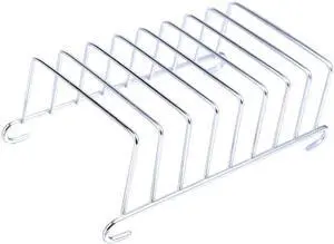 Toast Bread Rack Holder, Stainless Steel 8 Slice Holes Toast Bread Rack, Rectangle Pancake Holder Kitchen Organizer Bakeware Cooling Racks Toast Bread Rack Holder, Stainless Steel 8 Slice Holes Toast Bread Rack, Rectangle Pancake Holder Kitchen Organizer Bakeware Cooling Racks