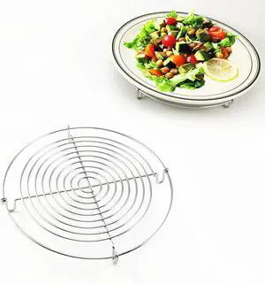 i Kito Wire Steamer Kettle Rack Holder Fit For All Pots Pans Up To 4L Cookware Easy Cooking Steaming Vegetables Foods (Small-Dia 5inch) i Kito Wire Steamer Kettle Rack Holder Fit For All Pots Pans Up To 4L Cookware Easy Cooking Steaming Vegetables Foods (Small-Dia 5inch)