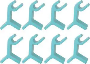 8PCS Baking Tray Storage Rack Stacking Clips Multi Purpose Freeze Dry Tray Stacker Plastic Sky Blue Cake Mold Separator for Cooling Racks Meal Prep 8PCS Baking Tray Storage Rack Stacking Clips Multi Purpose Freeze Dry Tray Stacker Plastic Sky Blue Cake Mold Separator for Cooling Racks Meal Prep