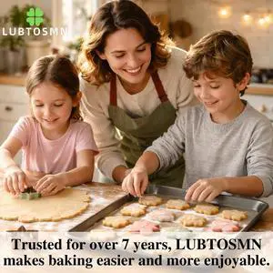 LUBTOSMN 2 Pcs Cowboy Cowgirl Cookie Cutter Set, 3.5" Dishwasher-Safe LUBTOSMN 2 Pcs Cowboy Cowgirl Cookie Cutter Set, 3.5" Dishwasher-Safe