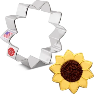 Ann Clark Sunflower Cookie Cutter, 3-1/4 Made in USA Ann Clark Sunflower Cookie Cutter, 3-1/4 Made in USA