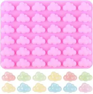 36 Cavity Clouds Shaped Silicone Chocolate Molds 36 Cavity Clouds Shaped Silicone Chocolate Molds
