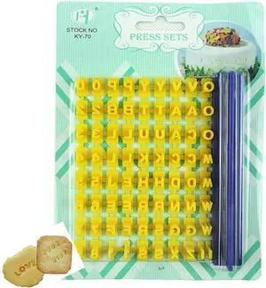 Gracelife 73 pcs Alphabet, Number, Letter Symbols Biscuit Fondant Cake/Cookie Stamp Impress Embosser cutter - Mold Tool Set Gracelife 73 pcs Alphabet, Number, Letter Symbols Biscuit Fondant Cake/Cookie Stamp Impress Embosser cutter - Mold Tool Set