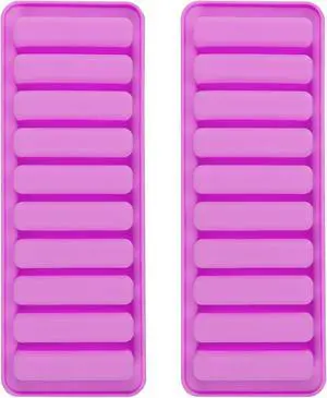 Silicone Ladyfingers mold Chocolate molds Non-Stick For Cookies Candy Crayon Candle Soap Ice Cube Tray Set of 2 (purple) Silicone Ladyfingers mold Chocolate molds Non-Stick For Cookies Candy Crayon Candle Soap Ice Cube Tray Set of 2 (purple)