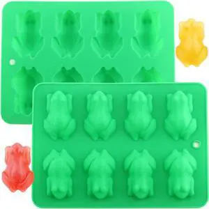 8 Cavity Passover Frog Silicone Candy Molds Set Of 2 8 Cavity Passover Frog Silicone Candy Molds Set Of 2