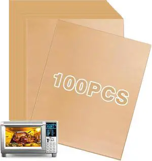 100 Pcs Air Fryer Liners for Nuwave Bravo Air Fryer Toaster Smart Oven 100 Pcs Air Fryer Liners for Nuwave Bravo Air Fryer Toaster Smart Oven