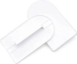 2 Pcs White Plastic Fondant Icing Smoother Polisher Icing Scraper Paddle Tool for Cake Decoration Sculpting and Modeling Tools Decorating Tools 2 Pcs White Plastic Fondant Icing Smoother Polisher Icing Scraper Paddle Tool for Cake Decoration Sculpting and Modeling Tools Decorating Tools