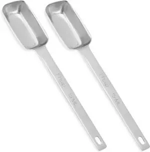 2PCS 1 Tablespoon Stainless Steel Single Measuring Spoon 15 ml Rectangular Individual Measuring Spoons (1 tbsp | 15 ML) 2PCS 1 Tablespoon Stainless Steel Single Measuring Spoon 15 ml Rectangular Individual Measuring Spoons (1 tbsp | 15 ML)