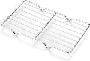 Wire Rack for Baking Sheet, Stainless Steel Cooling Rack with Legs Grilling Cooking Racks Heavy Duty Wire Grate Oven Roasting Racks Rectangle Cooling Racker for Baking Roasting Grilling (8.5"X5.3") Wire Rack for Baking Sheet, Stainless Steel Cooling Rack with Legs Grilling Cooking Racks Heavy Duty Wire Grate Oven Roasting Racks Rectangle Cooling Racker for Baking Roasting Grilling (8.5"X5.3")