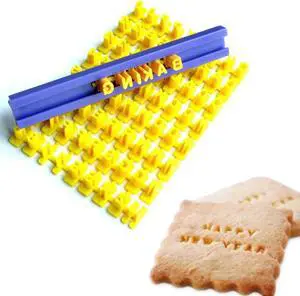Cookie Stamps, Numbers Alphabet Stamps for Cookie Chocolate, 72 PCS Cookie Stamps, Numbers Alphabet Stamps for Cookie Chocolate, 72 PCS
