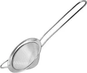 Makerstep 304 Stainless Steel Fine Mesh Strainers for Kitchen. Food Strainer Tea Strainer Coffee Strainer with Long Handle. 3.3 Inch Makerstep 304 Stainless Steel Fine Mesh Strainers for Kitchen. Food Strainer Tea Strainer Coffee Strainer with Long Handle. 3.3 Inch
