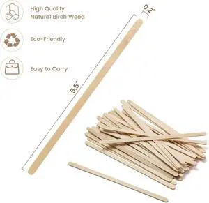 500 Wooden Coffee Stirrers - Biodegradable 5.5" Coffee Stirrers Wood, Coffee Mixer Stick, Disposable Coffee Stirs, Stirring Sticks - BPA free Round-End Birch Wooden Stir Sticks For Coffee Bar 500 Wooden Coffee Stirrers - Biodegradable 5.5" Coffee Stirrers Wood, Coffee Mixer Stick, Disposable Coffee Stirs, Stirring Sticks - BPA free Round-End Birch Wooden Stir Sticks For Coffee Bar