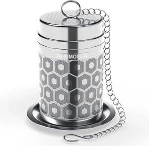 Reinmoson Stainless Steel Tea Infuser Fine Mesh Tea Strainers for Loose Tea Reinmoson Stainless Steel Tea Infuser Fine Mesh Tea Strainers for Loose Tea