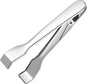 1 Pcs Ice Tongs for Ice Bucket Silver Stainless Steel Food Serving Tongs with Teeth for Bar Hotel Home Kitchen Cocktail Whiskey Tea Party Serving Utensils Housewarming Gift 1 Pcs Ice Tongs for Ice Bucket Silver Stainless Steel Food Serving Tongs with Teeth for Bar Hotel Home Kitchen Cocktail Whiskey Tea Party Serving Utensils Housewarming Gift
