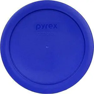 Pyrex 7201-PC (4-Cup) Cadet Blue Food Storage Lid - Made in USA Pyrex 7201-PC (4-Cup) Cadet Blue Food Storage Lid - Made in USA