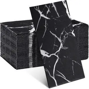 50 Pcs Marble Guest Towel Disposable Bathroom Napkins Decorative 50 Pcs Marble Guest Towel Disposable Bathroom Napkins Decorative