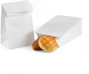 20 Pack Paper Lunch Bags 8LB Large Storage Bag for Bread Retail Food 20 Pack Paper Lunch Bags 8LB Large Storage Bag for Bread Retail Food