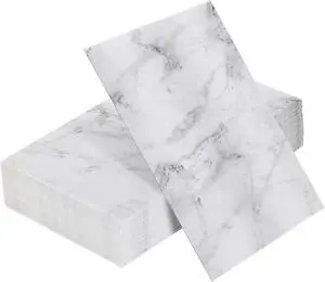 50 Pcs Marble Guest Towel Disposable Bathroom Napkins Decorative 50 Pcs Marble Guest Towel Disposable Bathroom Napkins Decorative