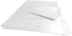 Wowfit 100 CT 9x14 1.1 Mil Clear Plastic Bags, Flat Open Poly for Bread Wowfit 100 CT 9x14 1.1 Mil Clear Plastic Bags, Flat Open Poly for Bread