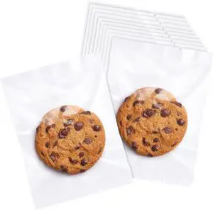 100 Pcs 5x7 Transparent Heat Seal Bags for Cookies,Clear Cookie Bags with Seal,Small Treat Bag for Baked Goods, Brownie Packaging 100 Pcs 5x7 Transparent Heat Seal Bags for Cookies,Clear Cookie Bags with Seal,Small Treat Bag for Baked Goods, Brownie Packaging