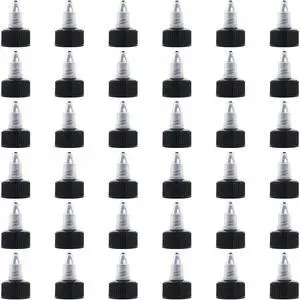 OLYCRAFT 36pcs Squeeze Bottle Cap 24/410 Natural Twist Top Caps Black Replacement Caps Twist Top Cap Bottle Dispensing Lid Bottles Lid Replacement Caps for Squeeze Glue Bottles Dispensing Lids OLYCRAFT 36pcs Squeeze Bottle Cap 24/410 Natural Twist Top Caps Black Replacement Caps Twist Top Cap Bottle Dispensing Lid Bottles Lid Replacement Caps for Squeeze Glue Bottles Dispensing Lids