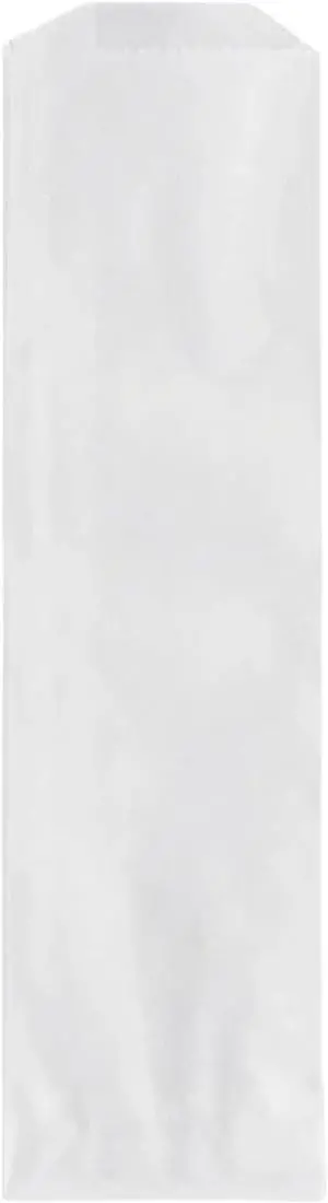 Disposable White Paper Flatware Bags (Pack of 100) Disposable White Paper Flatware Bags (Pack of 100)