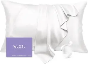 100% Silk Pillow Cases Queen Size Mulberry Silk Pillowcase for Hair and Skin 22 Momme Highest Grade 6A Silk Cooling Soft Smooth with Zipper 20 x 30 Inches 1PC, White 100% Silk Pillow Cases Queen Size Mulberry Silk Pillowcase for Hair and Skin 22 Momme Highest Grade 6A Silk Cooling Soft Smooth with Zipper 20 x 30 Inches 1PC, White