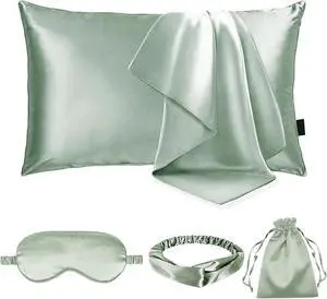 4Pcs Satin Pillowcase Soft Silky Pillowcases for Sleeping with Envelope Closure Similar to Silk Pillow Cases Gifts Women Men 4Pcs Satin Pillowcase Soft Silky Pillowcases for Sleeping with Envelope Closure Similar to Silk Pillow Cases Gifts Women Men