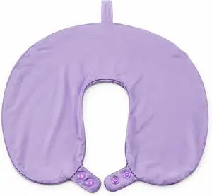 Cool Ice Silk Neck Pillow Cover, Double Snap, Fits U-Shaped Travel Pillows Cool Ice Silk Neck Pillow Cover, Double Snap, Fits U-Shaped Travel Pillows