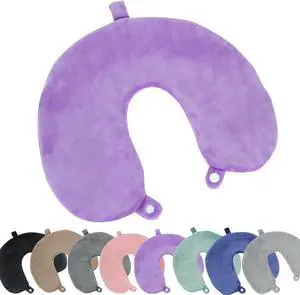 Travel Neck Pillow Cover, Neck Pillow Case, Pure, Soft and Smooh, Airplane Pillow Replacementt Cover Washable (Only Pillow Covers, no Filler) Travel Neck Pillow Cover, Neck Pillow Case, Pure, Soft and Smooh, Airplane Pillow Replacementt Cover Washable (Only Pillow Covers, no Filler)