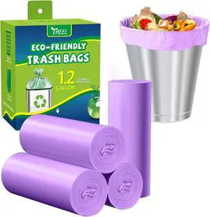 1.2 Gallon Bathroom Trash Bags Durable Tear-Resistant - 150Ct Unscented 1.2 Gallon Bathroom Trash Bags Durable Tear-Resistant - 150Ct Unscented