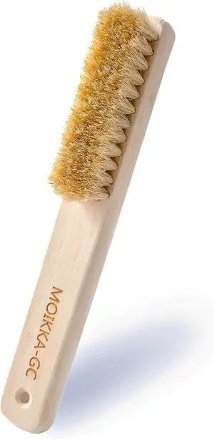 Wood Laundry Stain Brush with Boar Bristle, Tough Stain Remover for Delicate Fabric, Cotton, Linens, and Shoes, Laundry Scrub Brush for Fresh and Clean Fabric Wood Laundry Stain Brush with Boar Bristle, Tough Stain Remover for Delicate Fabric, Cotton, Linens, and Shoes, Laundry Scrub Brush for Fresh and Clean Fabric