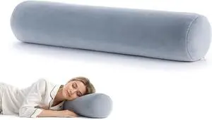 Long Round Body Pillow Cover, 7.9 x 35 Inch Soft Velvet Body Pillow Long Bodys Pillowcases with Zipper Closure Dark Gray Round Bolster Pillowcases for Bedroom Living Room Pillow Insert Not Included Long Round Body Pillow Cover, 7.9 x 35 Inch Soft Velvet Body Pillow Long Bodys Pillowcases with Zipper Closure Dark Gray Round Bolster Pillowcases for Bedroom Living Room Pillow Insert Not Included